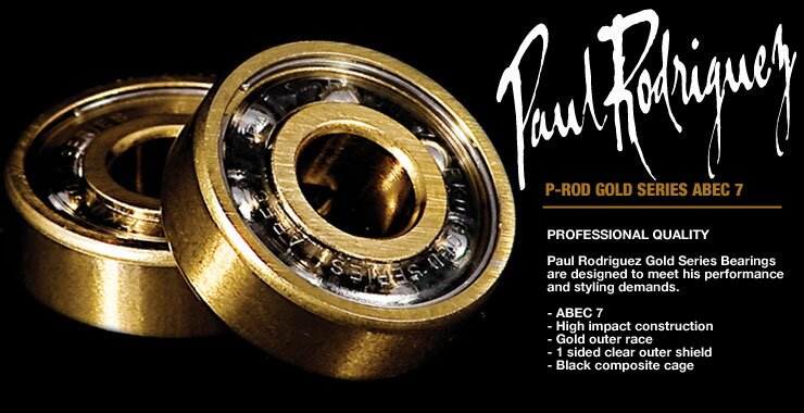 FKD Paul Rodriguez Gold Series Bearings 
